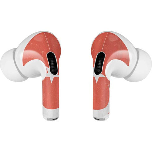 Turkish Flag Distressed AirPods Pro 2nd Gen Skin